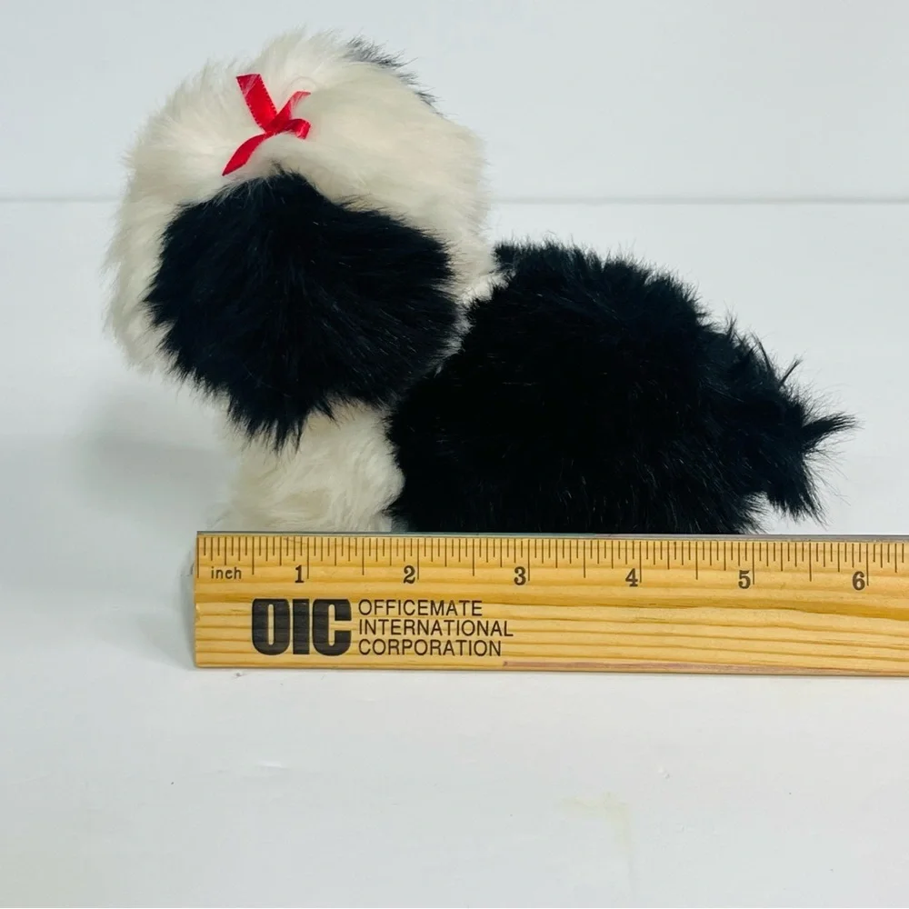 Ty‎ beanie baby poofie the dog 6 inch plush stuffed animal toy y2k 2001